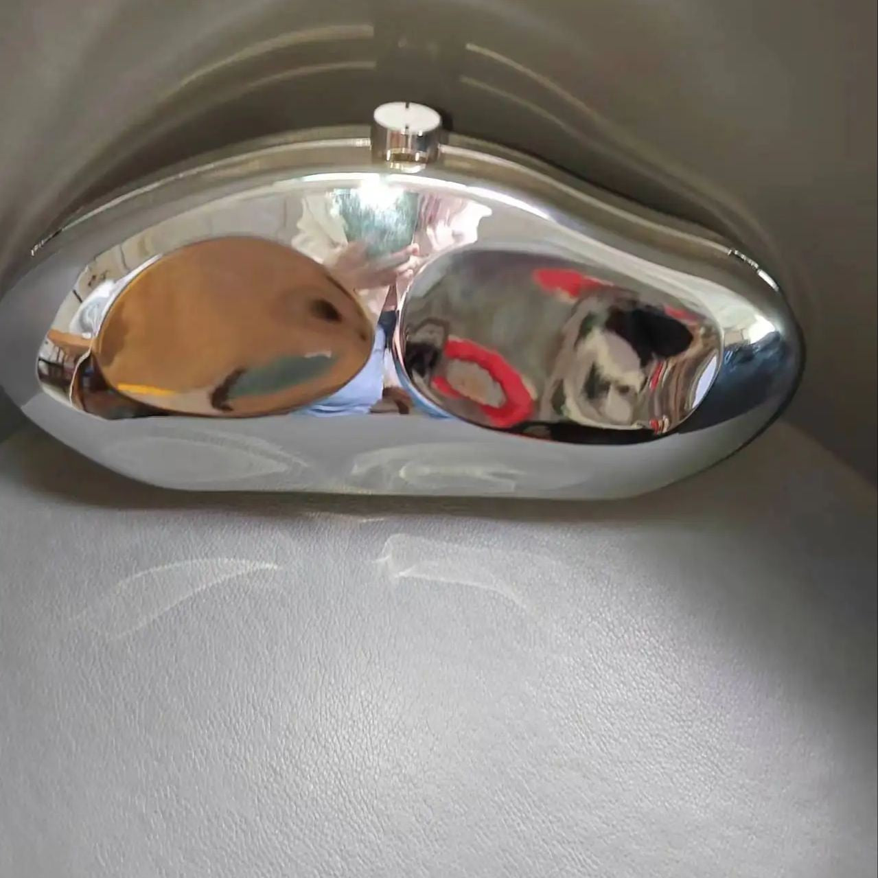 2025 Silver Metal Clutch Party Purse Evening Bag Wedding Bridal Bolsas Sac A Main Bag Wholesale