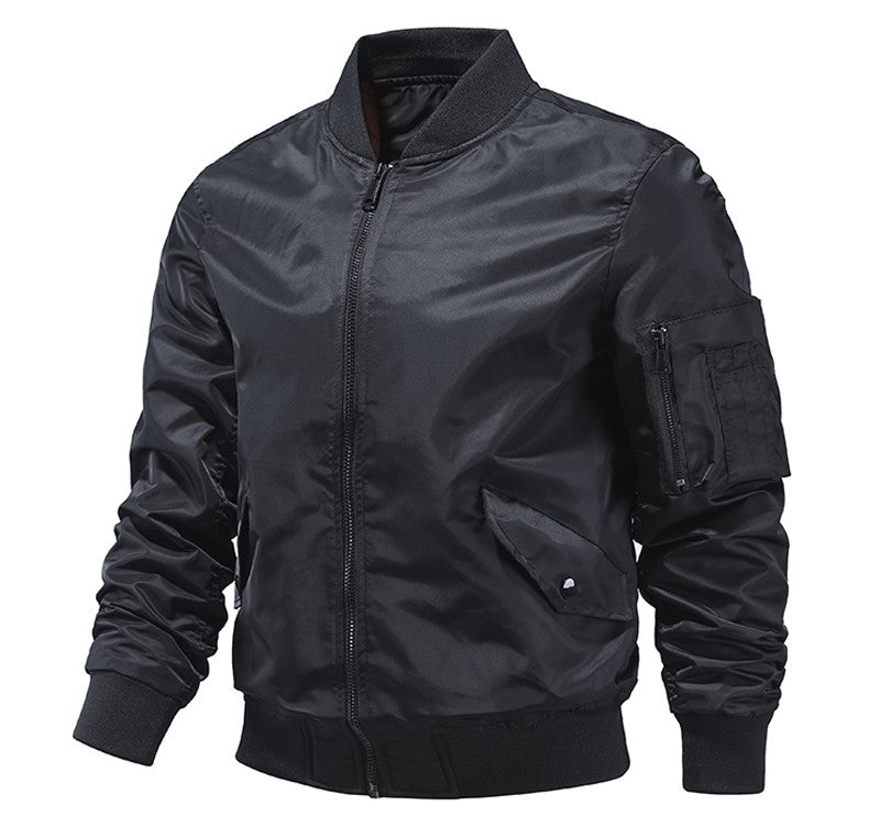 Bomber Jacket Men Winter Autumn College Camouflage Jackets Men Motorcycle Coat Windproof Army Pilot Military Jacket Streetwear