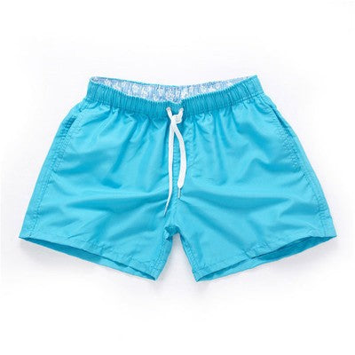 Breathable Quick Dry Men's Casual Beach Shorts Summer Swimming Trunks Adjustable