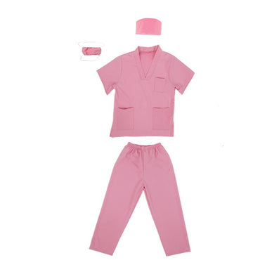Boys and Girls Doctor Nurse Uniform Children's Cosplay Sets Stage Performance Costume Role Playing Party Wear Kids Clothes