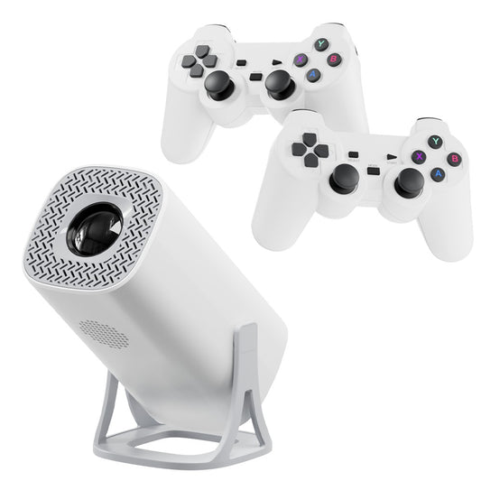 S40GE Android 11 Gaming Projector 64GB TF Card Wireless Gaming Controller Dual WIFI 1280*720P Home Theater Portable Projector