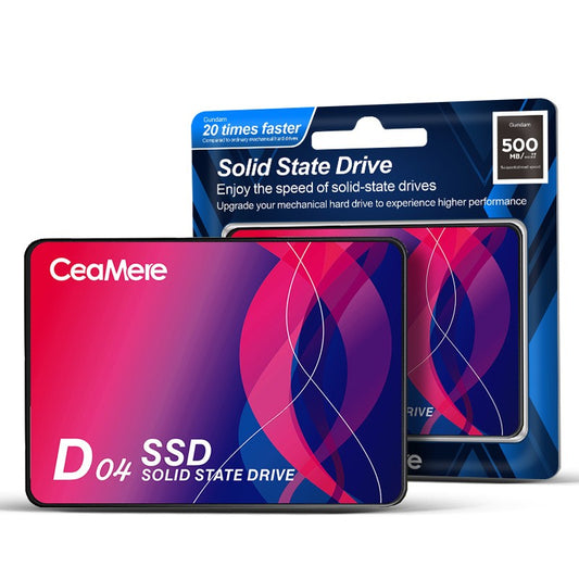 CeaMere 10PCS SSD480GB 512GB 2.5 1TB 120GB 240GB 256GB Computer Solid State Hard Disk Internal Hard Drive Free
