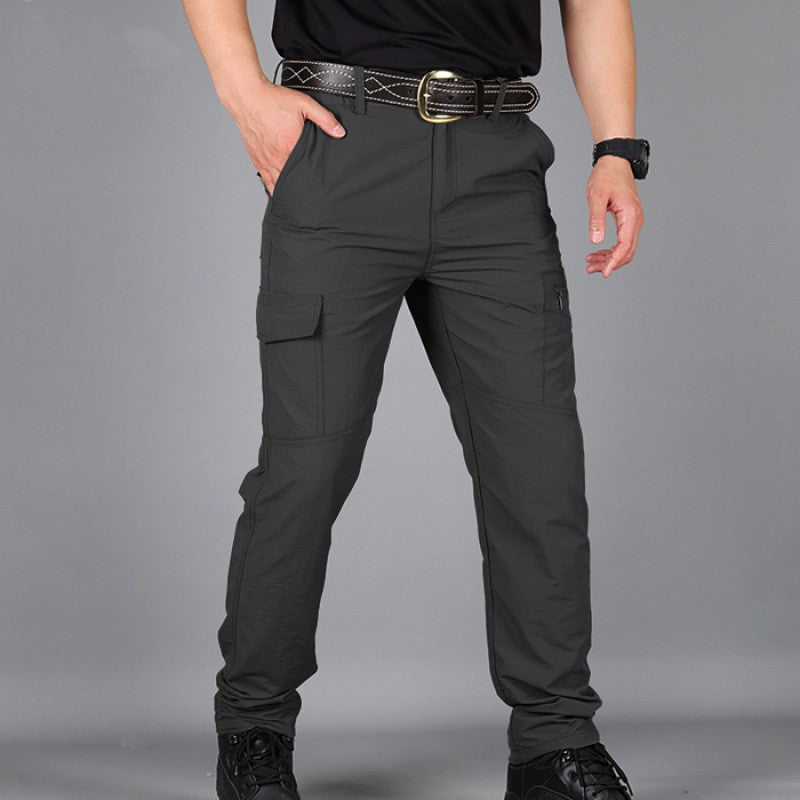 Male Cargo Pants Men Army Military Tactical Pants Streetwear Jogger Trekking Hiking Mountain Work Tourism Trousers Slim Fit