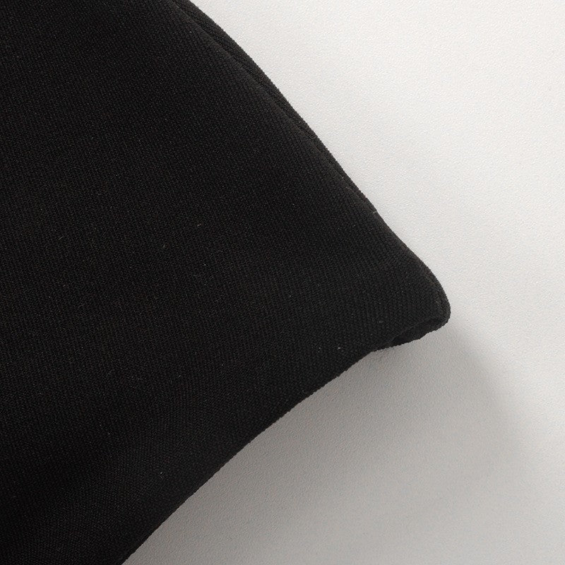 Summer Black Sexy Dress Women Streetwear Sleeveless Backless Solid Spaghetti Str