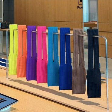 For Apple iPhone & iPad Knitted Crossbody Bag 2025 Autumn Winter Unisex Mini Single Shoulder Bag Fashion Christmas Teens Cozy