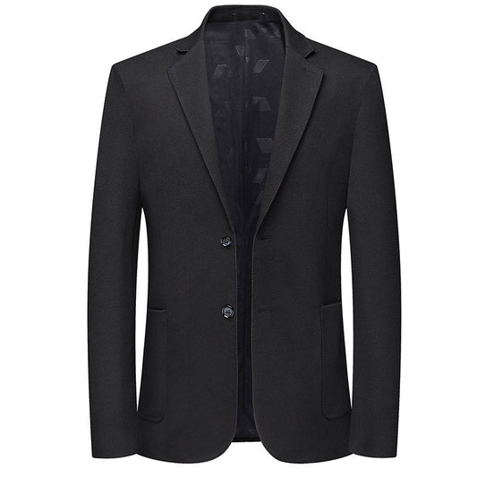 Spring Autumn New Men's Plus Size 8XL Black Casual Suit Men's Casual Single Suit 150kg Large 7xl Blazers for men
