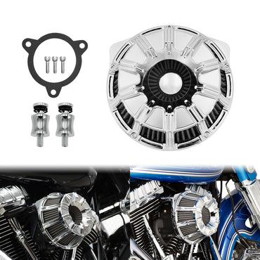 Motorcycle CNC Air Filter Intake Air Cleaner For Harley Touring Road Electra Street Glide FLHR Softail Breakout Sportster Dyna