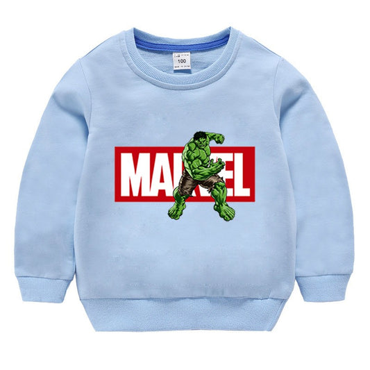 Hot Toys New Spring Autumn New Boys Cartoon Sweaters Children's Clothing Long Sleeve Knitwear Kids Jumper Top Outer Wear