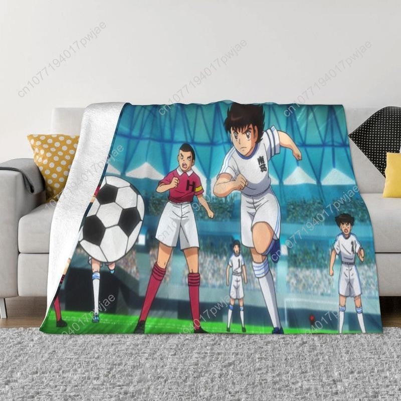 Captain Tsubasa 000428 Home Knee Blanket beach blanket Winter Blankets Thin Wadding Blanket Throw Custom blankets