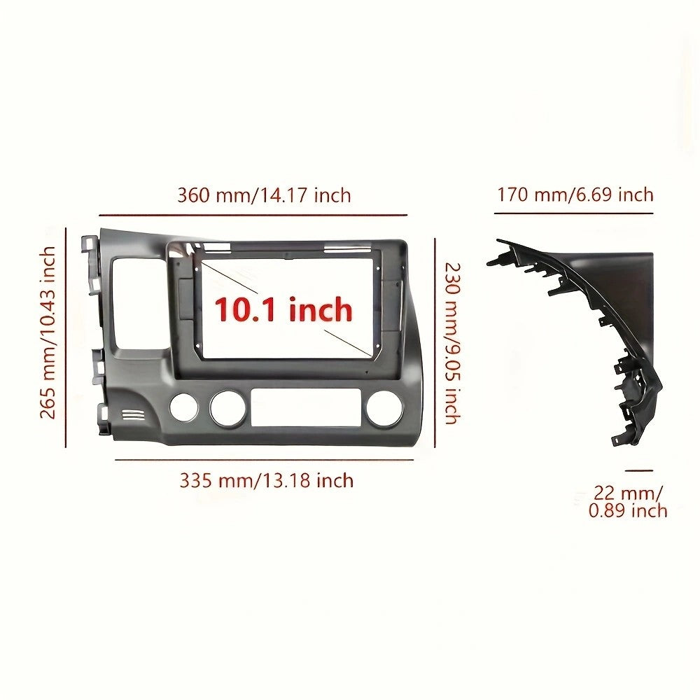 2+64G Android 13 Car Radio For Honda Civic 2006 2007 2008 2009 2010 2011 Car Multimedia Wireless Carplay Auto Audio