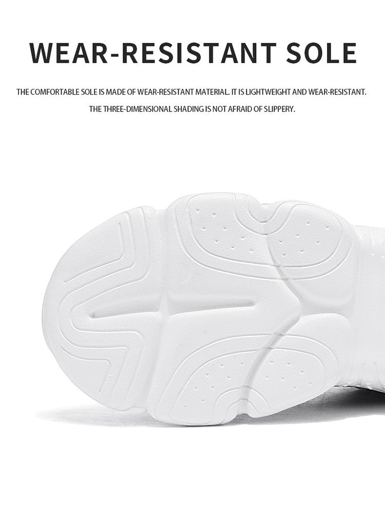 Man Increase the size Casual and fashionable shoes Anti-slip Wear-resistant Trend Sports shoes Lightweight Comfort Running shoes