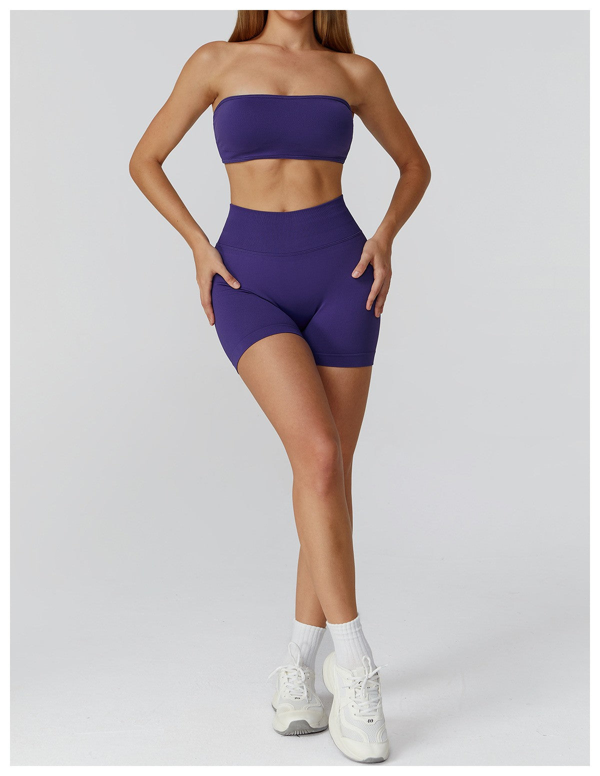 Yoga Clothes Set 2PCS Gym Sportswear Women Sports Bra High Waist Leggings Fitness Suit Running Workout Tracksuit Athletic Wear