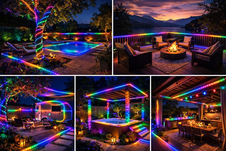 5V 12V WS2811 Clear Wire 3PIN Seed Pixel String Light for Fairy Lights Outdoor RGB Addressable Individually Garland Light