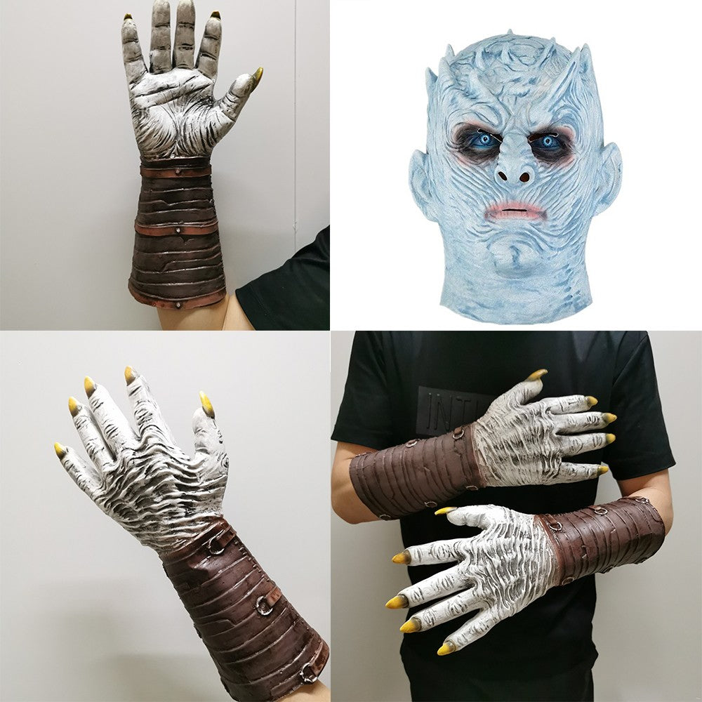 Halloween Mask Night's King Walker Face NIGHT RE Zombie Latex Masks Party Masquerade Cosplay Mascara Scary Adult Maske Deco