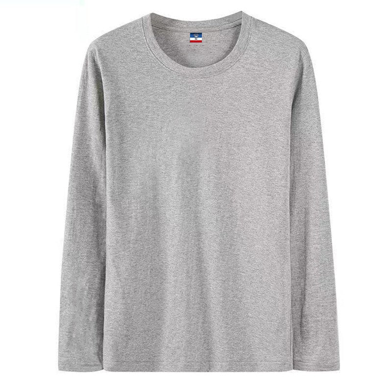 Good Quality 4XL 5XL Plus Size T-Shirts Men Long Sleeves Cotton Tops Male Tees Basic Plain Tshirts Women Tee Shirts Underwears