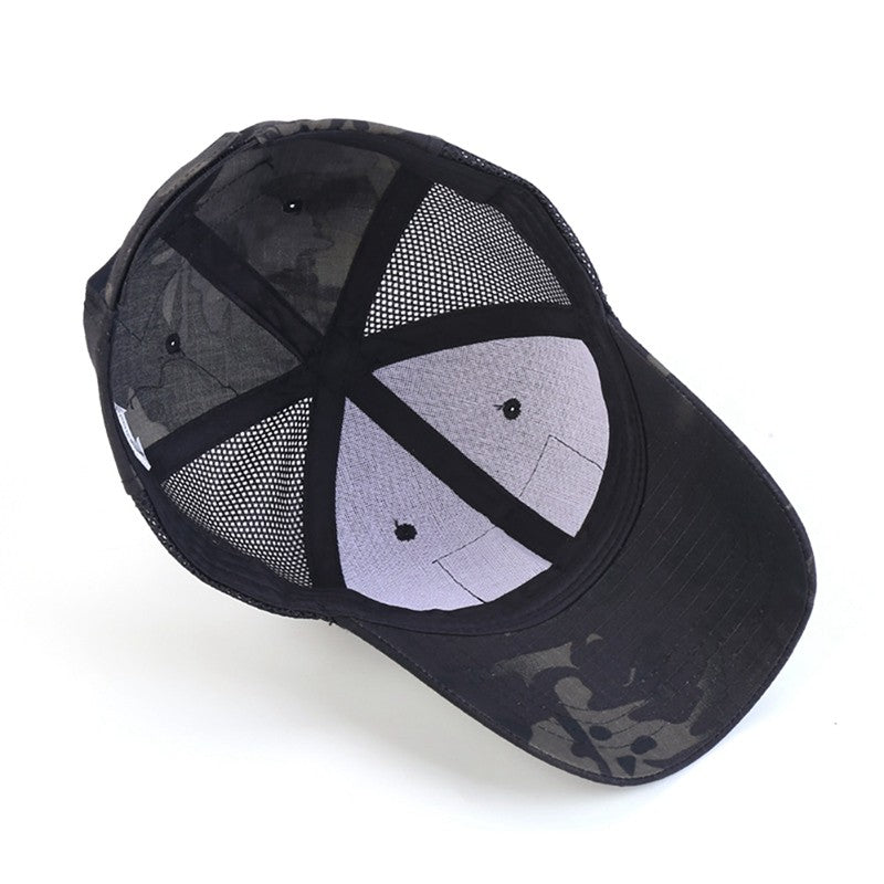 Outdoor Multicam Camouflage Adjustable Cap Mesh Tactical Airsoft Fishing Hunting Hiking Basketball Snapback Hat