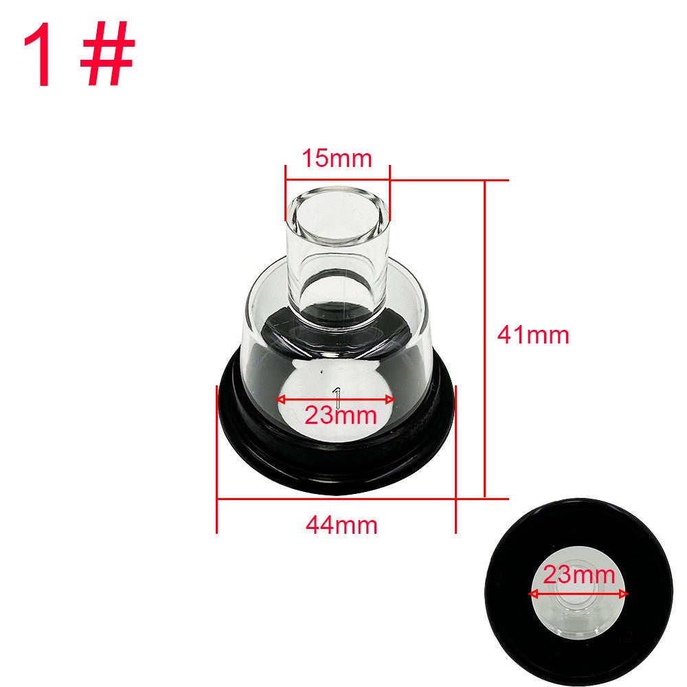 Máscara de Anestesia Pet NO.1-NO.6 para Cães Gatos Transparente Ressuscitador Manual Anestesia Veterinária Máscara de Oxigênio para Animais de Estimação Sala de Cuidados