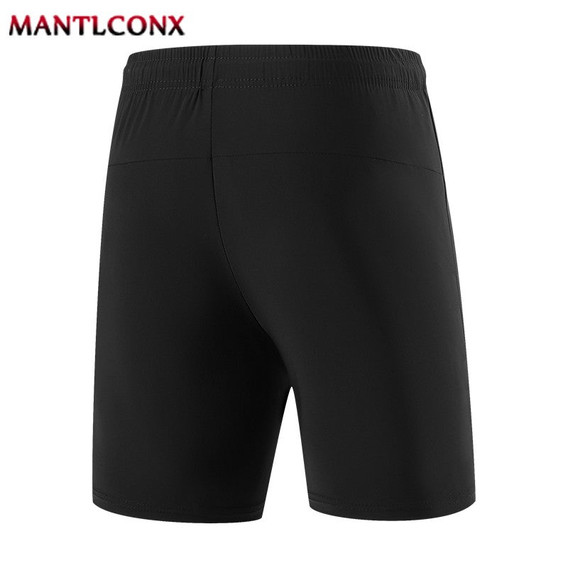 Quick Dry Shorts Men Summer Thin Short Pants Running Sports Bottom Gym Fitness Beach Zipper Pocket Loose Short Sweatpants Men