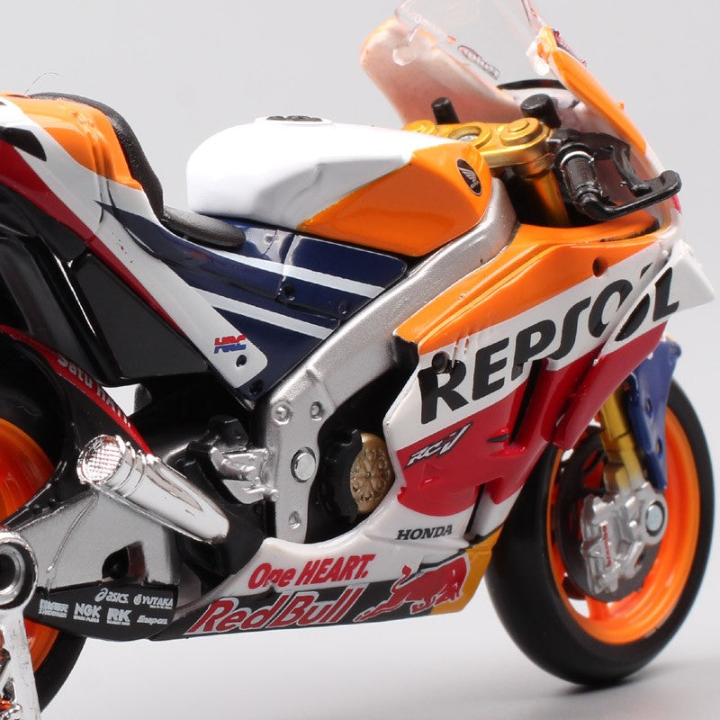 Crianças 1/18 Maisto Honda RC213V Repsol #26 Dani Pedrosa 2018 GP Modelo de Moto de Corrida Brinquedo Miniaturas Colecionáveis