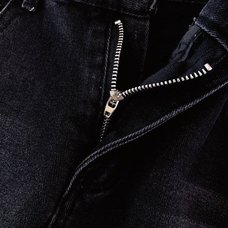 Winter Lady Thermal Plush High Waist Jeans Girls Snow Warm Fleece Denim Pants Female Casual Daily Straight Leg Trousers