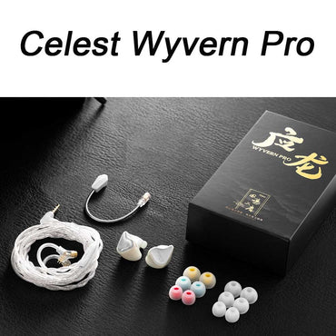 Celest Wyvern Pro 10mm LCP Driver In Ear Earphone Livestreaming Microphone Gaming Headset With Detachable 0.78 2Pin Cable