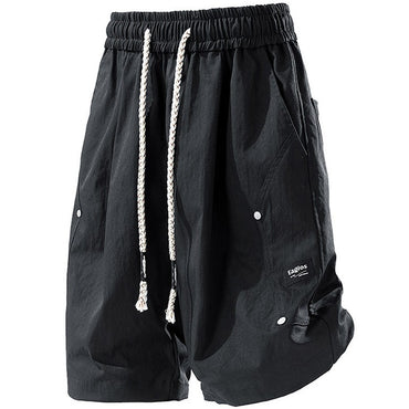 shorts men Summer new mens shorts Solid color cotton casual trousers five points Fitness sweatpants short 5839 size 6XL 7XL 8XL