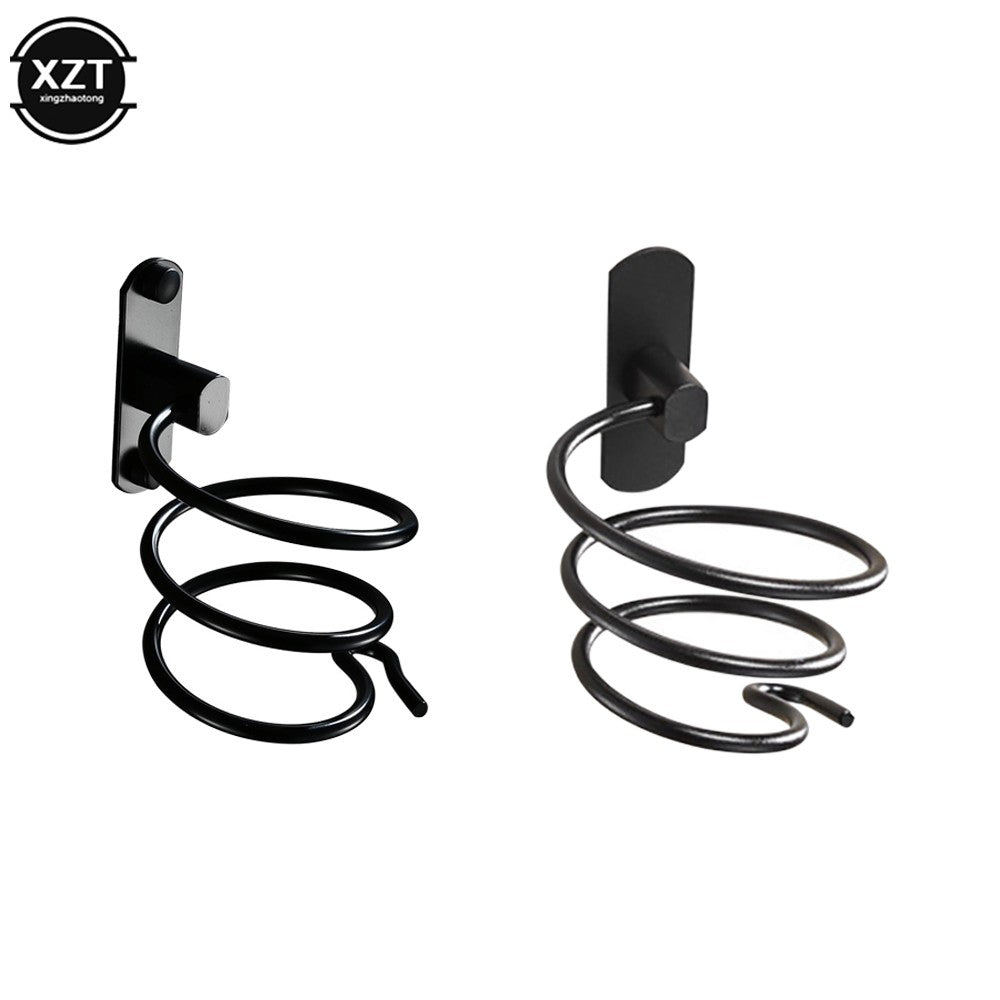Suporte Organizador de Secador de Cabelo de Alumínio para Banheiro, Suporte de Secador de Cabelo e Chapinha, Prateleiras de Parede, Acessórios para Secador