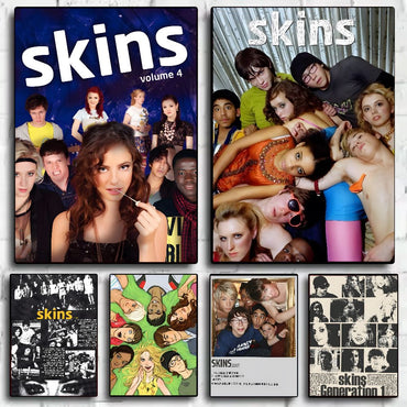 Teen TV Series Skins Generation Poster HD art sticky wall waterproof home living room bedroom bar aesthetic decoration