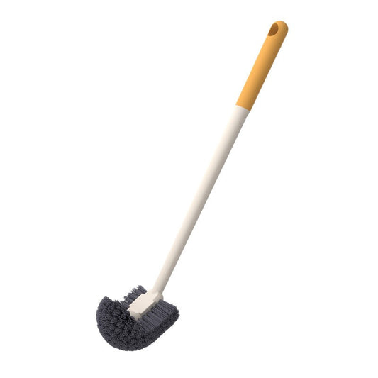 Bathroom Wall-mounted S-type Toilet Curve Brush Bent Head Corner Gap Brush Soft Hair Household Items Cleaning Tools Accessories