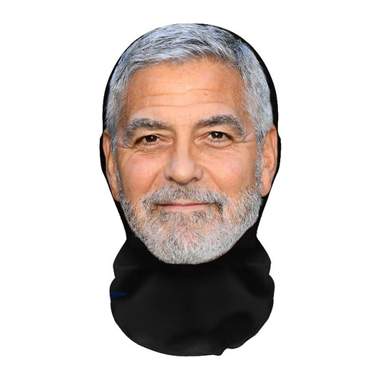 3D Printed Celebrity Realistic Face Mask Stretch Mesh Full Face Mask Men Role Play Headdress Hip Hop Balaclava Cosplay Mask