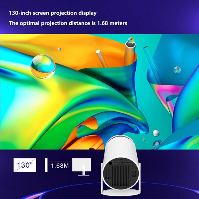 Oneplus Projector HY300 Pro 4K Android 11 Dual Wifi6 290ANSI Allwinner H713 BT5.0 1080P 1280*720P Home Cinema Outdoor Projetor