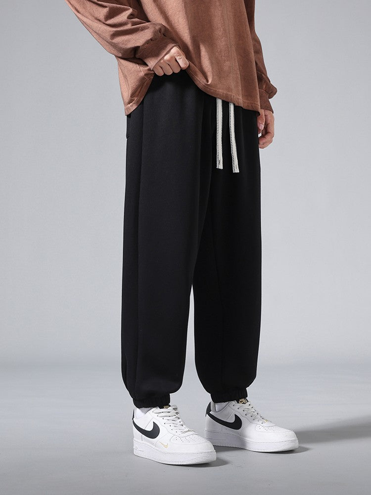 Men's Jogger Cotton/Polyester Sweatpants Big Size 8XL 7XL 6XL Sports Baggy Pants Sting Banding  Hip Hop Loose Harem Trousers