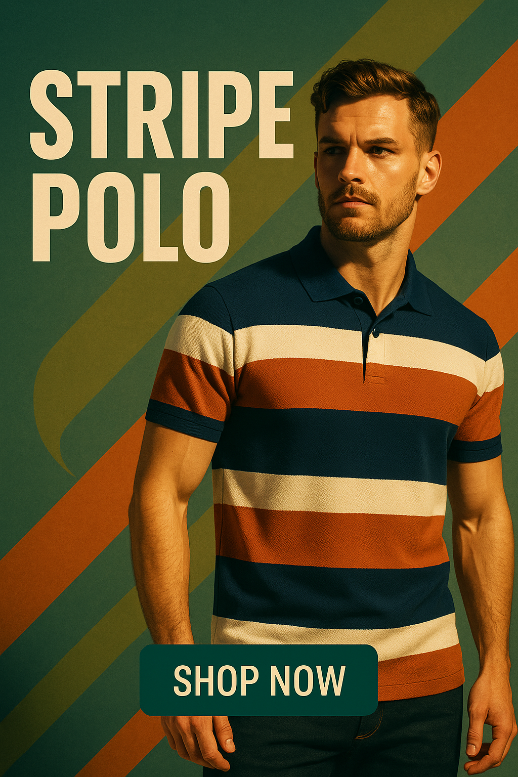 Stripe Polo