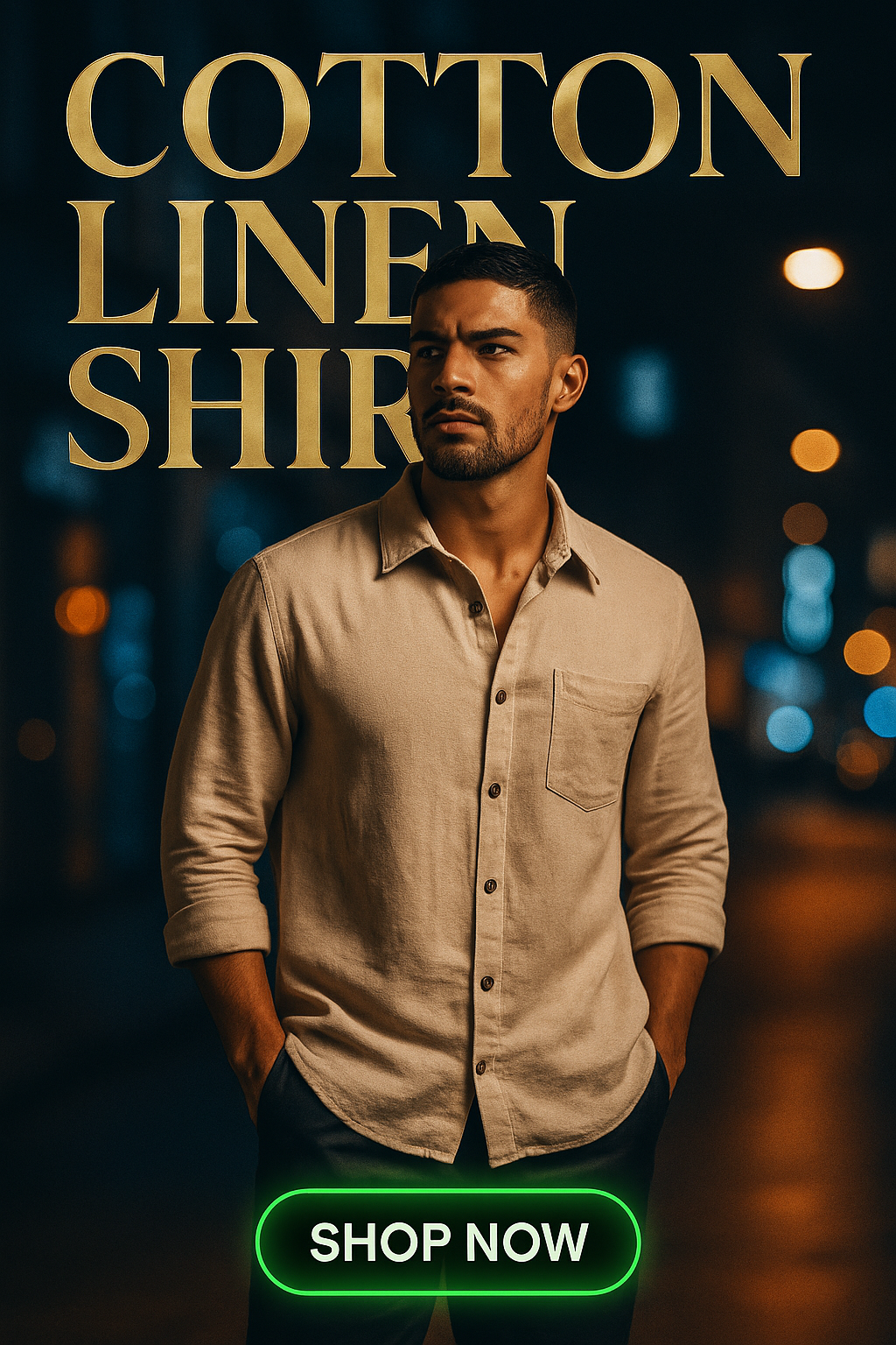 Cotton Linen Shirt