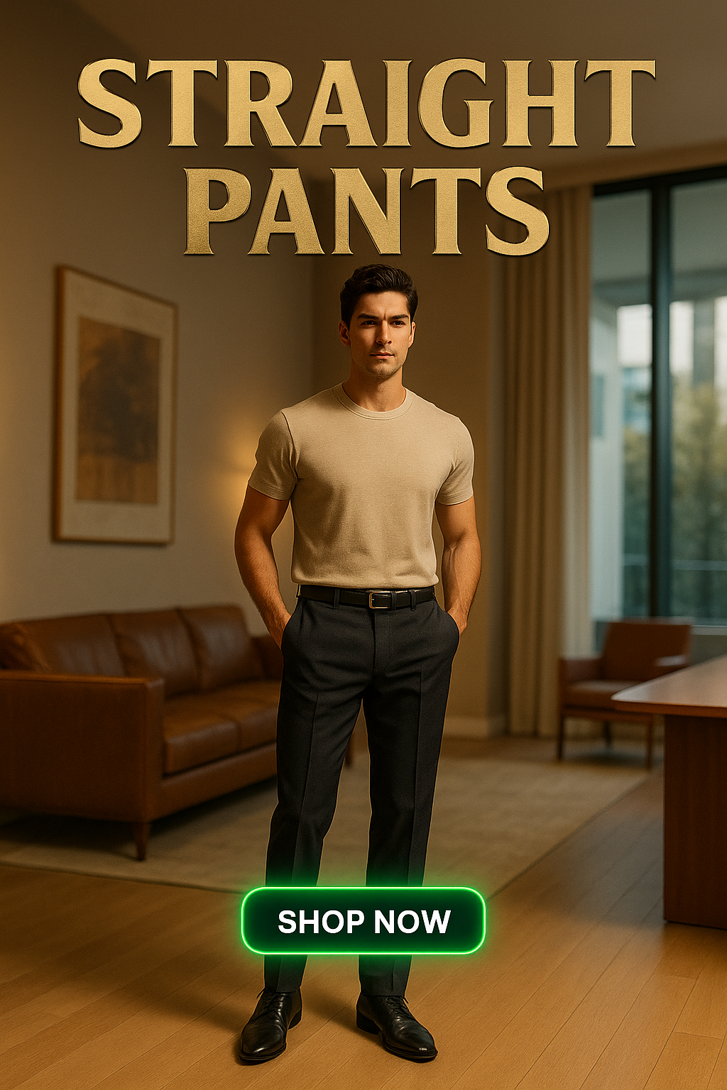 Straight Pants
