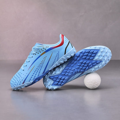 Unisex Soccer Cleats for Youth Training and Matches Lightweight TF Football Shoes with Enhanced Grip Comfort Durable Design