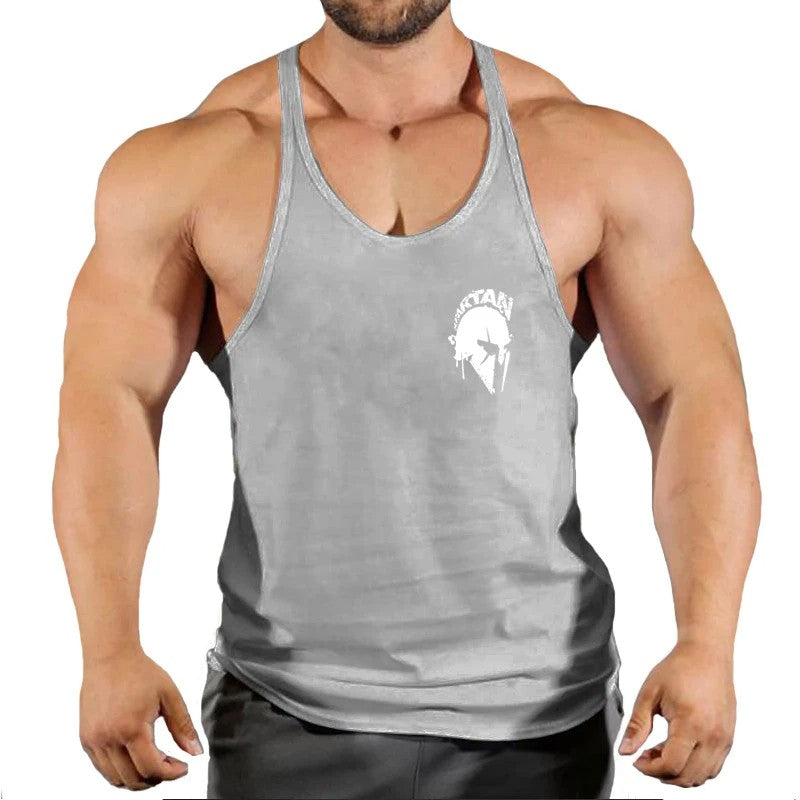 Gym Man Workout Bodybuilding Shirt Men Singlets Stringer Undershirt Vests Tank T