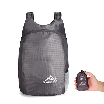 Bolsa esportiva leve para exterior mochila impermeável resistente ao desgaste mochila de viagem mochila dobrável pequena mochila de armazenamento