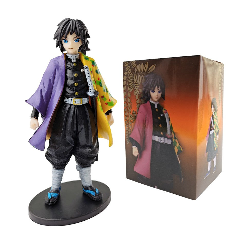 Anime Demon Slayer Kimetsu no Yaiba Figure Kamado Tanjirou Action Figure Agatsuma Zenitsu Nezuko Warrior PVC Model Toys