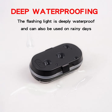Rechargeable Wireless Light Aircraft Airplane Helicopter Warning Lights RGB Led Motorcycle Strobe lights LED Flash Light