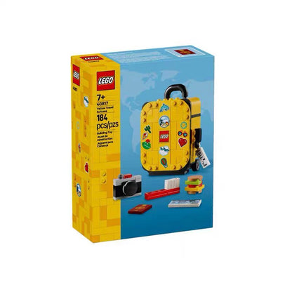 Lego 40817 Maleta Amarela Blocos de Montar Educacionais para Crianças Presente de Aniversário para Meninos e Meninas