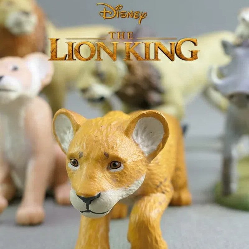 Série de filmes da Disney O Rei Leão Simba e Nana Boneco de Ação Brinquedo Leão Bonito Simba Nana Brinquedo de Dedo Presentes de Aniversário para Crianças