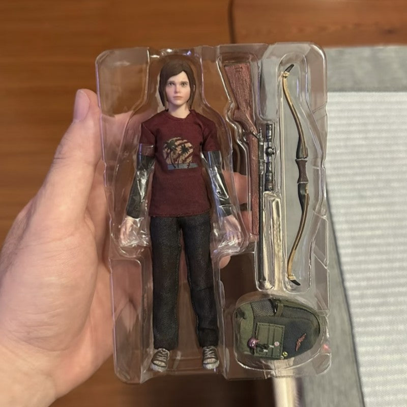 Novo Relançamento Limtoys The Last Survivor Of The Apocalypse 1/12 Joel Ellie 6 Polegadas Action Figure Colecionável Modelo Kit Garagem