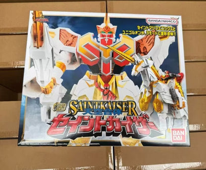 Original Bandai Cavaleiro Dourado Brilhante ??????? Mystic Force Mahou Sentai Magiranger Brightstar Assembly Figura Modelo Coleção Brinquedo Presente
