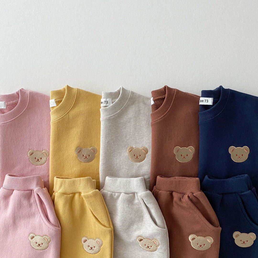 Conjuntos de roupas de bebê de uma peça para meninas recém-nascidas, macacão de manga comprida "Little Brother" para bebês meninos, conjunto de roupas para bebês meninos