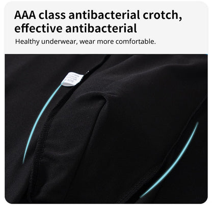 5/7/10 Pcs Men's Long Sports Parent-child Underwear Teenagers To Adults Multi-size Mix And Match Boyshort Elastic Waist Shorts