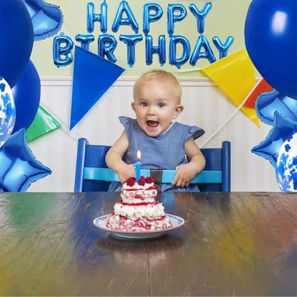 15pcs/Set 16Inch Happy Birthday Letter Foil Balloons Birthday Theme Party Baby Shower Decoration Kids Toys Gifts Latex Air Globo