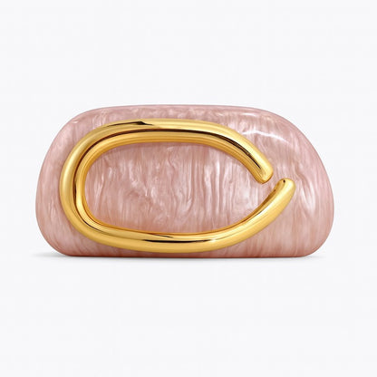 Box Bag Metal Details Crossbody Pu Leather Clutch Shoulder Luxury Brand Handbags Women's Handbag Ladies Female Evening Purse Red