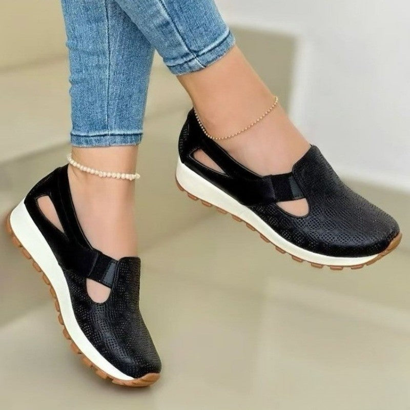 Mocassins Femininos de Malha Tênis Casuais Primavera Verão Confortáveis Sapatilhas Vulcanizadas Femininas Sem Cadarço Zapatos De Mujer