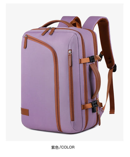 Backpack Unisex New Simple Business Computer Backpack Outdoor Large Capacity Travel Bag Student School Bag for Boys